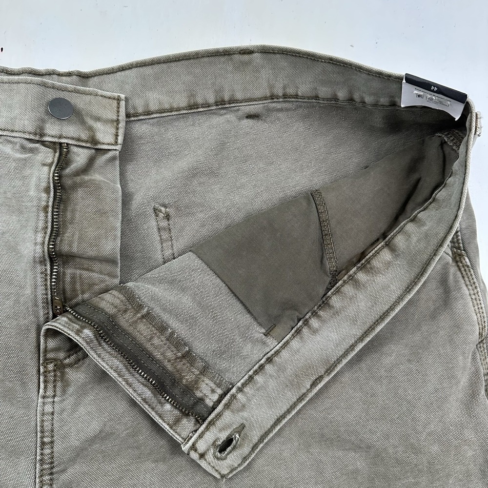 New No Boundaries Men's Carpenter‎ Shorts 44x9 Olive Cotton Canvas Army Green - Picture 5 of 10